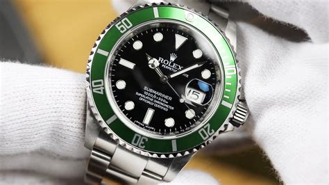 rolex anniversary submariner review.